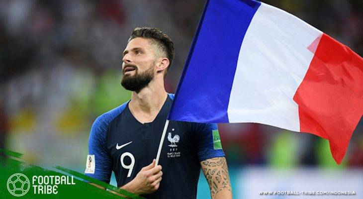 Olivier Giroud, Penyerang yang Lebih Berbahaya Saat Membelakangi Gawang