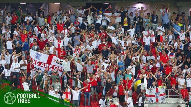 fans sepak bola sekaligus F1 di Inggris