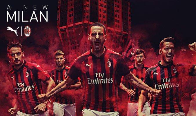 Semangat Kota Milan di Jersey Baru AC Milan 2018/2019