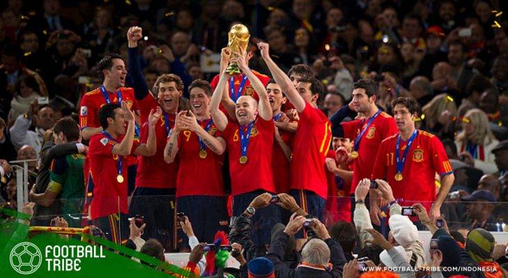 Ketika Tiki-Taka Spanyol Menaklukkan Piala Dunia 2010