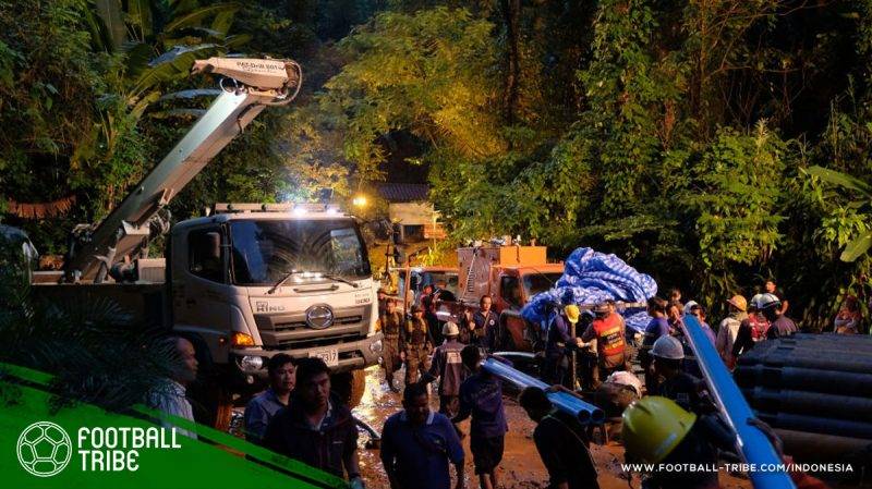 terjebak di dalam Gua Tham Luang