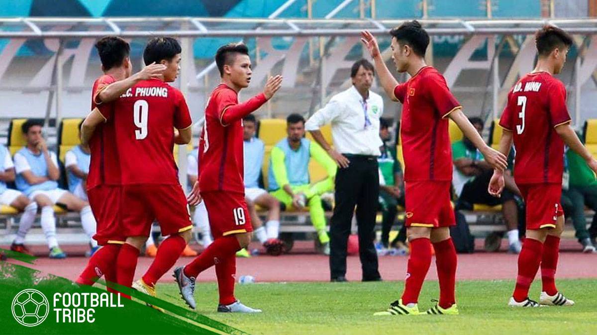 Dominasi Vietnam di Best XI Asian Games 2018  Football 