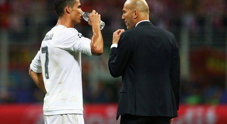 زیدان: رونالدو همیشه در لحظات مهم سرنوشت ساز می شود