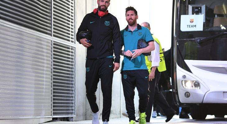 جرارد پیکه از بیمارستان مرخص شد