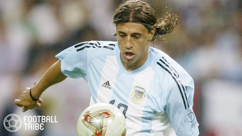 2006年 サッカーアルゼンチン代表ユニフォーム クレスポネーム入adidas
