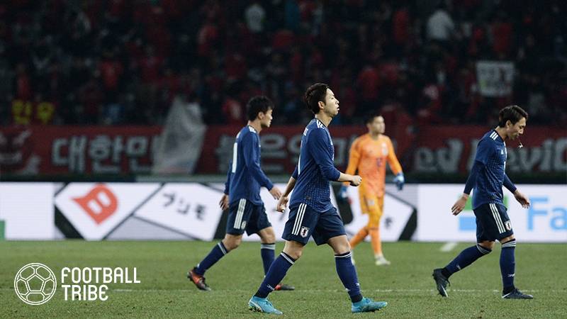 東アジア選手権、優勝は韓国。日本代表試合の流れ掴めず1－4で完敗。