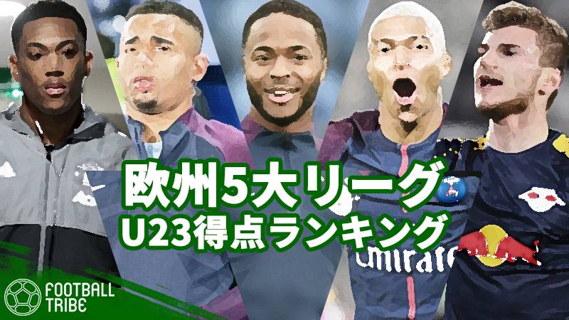 後半戦、注目すべき若手は誰だ？欧州5大リーグU-23得点ランキングトップ10