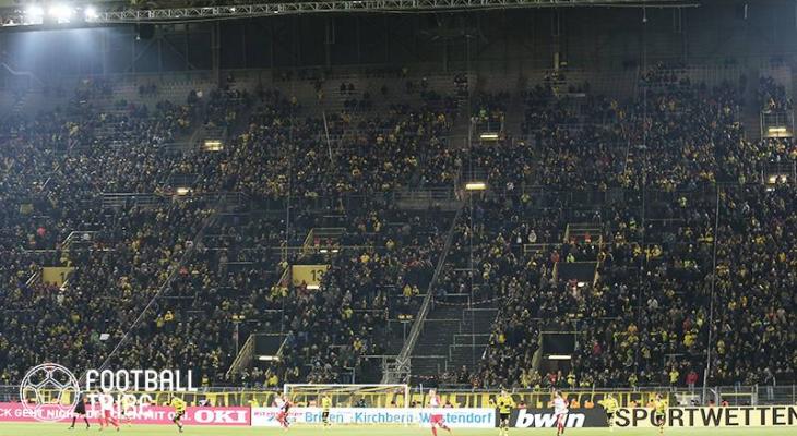 ドルトの 黄色い壁 崩れる 月曜日開催にファンが大規模なボイコット実施 Football Tribe Japan