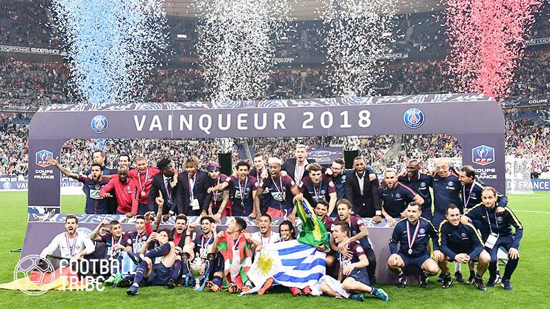 PSG、3部相手にやや苦戦もフランス杯優勝で国内3冠達成