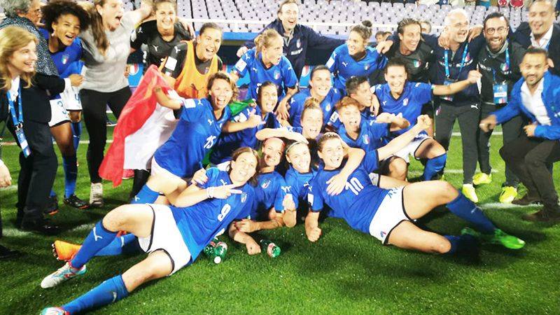 イタリア女子代表 ポルトガル下し5大会ぶりのw杯進出決定 Football Tribe Japan