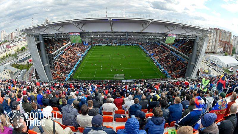 ロシアW杯名物恐怖のスタンド！エカテリンブルク・アリーナ