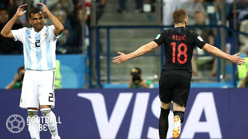 クロアチアが3発快勝。敗れたアルゼンチンは絶体絶命