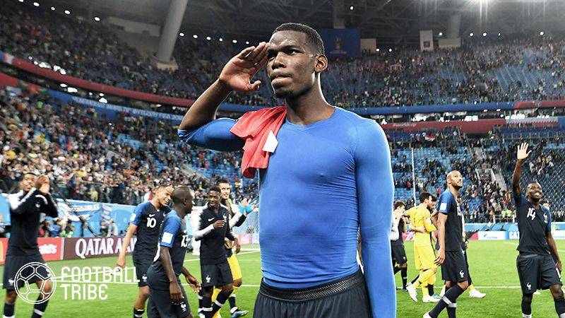 ポグバ、洞窟から救出されたタイの少年たちに勝利を捧げる