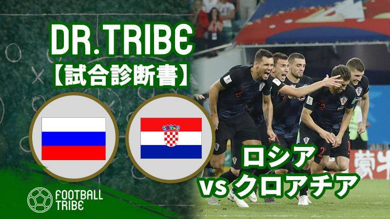 DR.TRIBE【試合診断書】ロシア対クロアチア W杯準々決勝