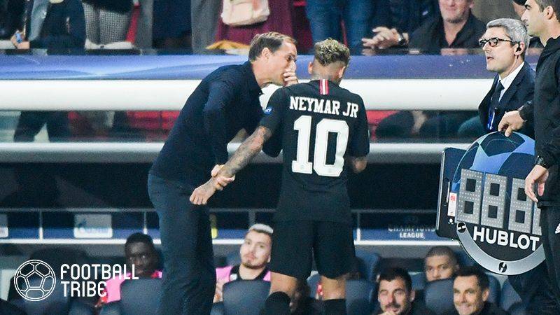 ネイマール、ハットトリック後に監督に冗談「代えないでくれよ笑」