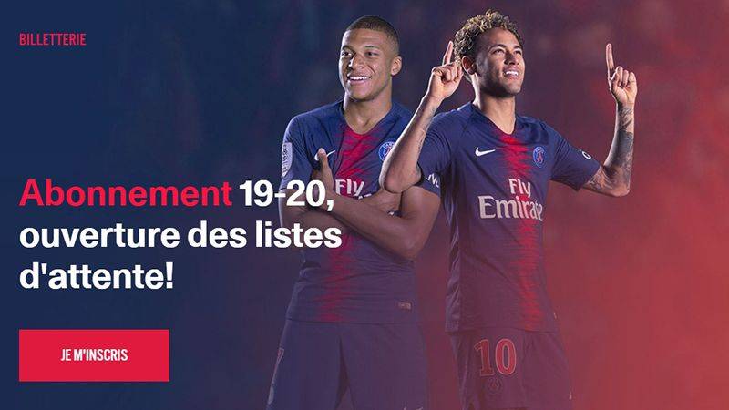 PSG、ネイマールとムバッペの画像を使いシーズンチケットを販売！