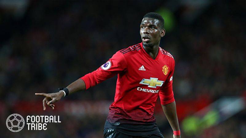 ポグバ、プレミアMFの中で一番歩いていたみたい…