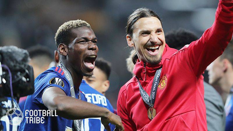 イブラから指名されポグバも“ボトル・キャップ・チャレンジ”に挑戦！しかも2本！