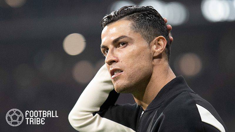 授賞式欠席のCロナウド、家でリラックス…