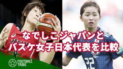 なでしこ エース岩渕真奈が東京五輪銀メダルの女子バスケ町田瑠唯と Football Tribe Japan