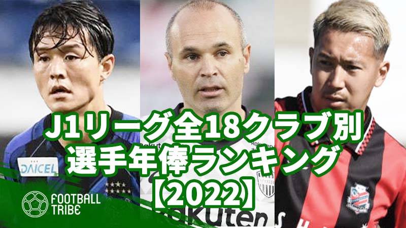 22 J1リーグ全18クラブ別 選手年俸ランキング 2ページ目 3ページ中 Football Tribe Japan