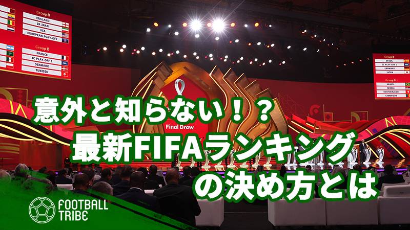 サッカーファンでも意外と知らない 最新fifaランキングの決め方とは Football Tribe Japan