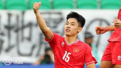 アジア杯日本戦で同点弾！ベトナム代表19歳FWに脚光。芸人「Jリーグ来て」
