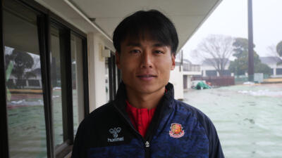 岡田優希が語る福島の課題と手応え、キングカズからの学び【現地取材】