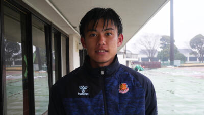 プロ初出場の福島22歳MF泉彩稀が語る“兄弟対決”と覚悟【現地取材】