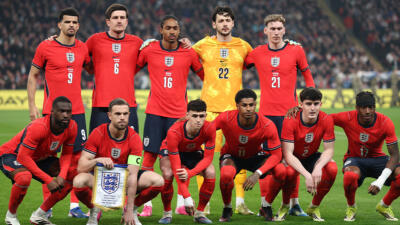 日本代表戦を前にアーセナル所属選手を含めイングランド代表8人が離脱