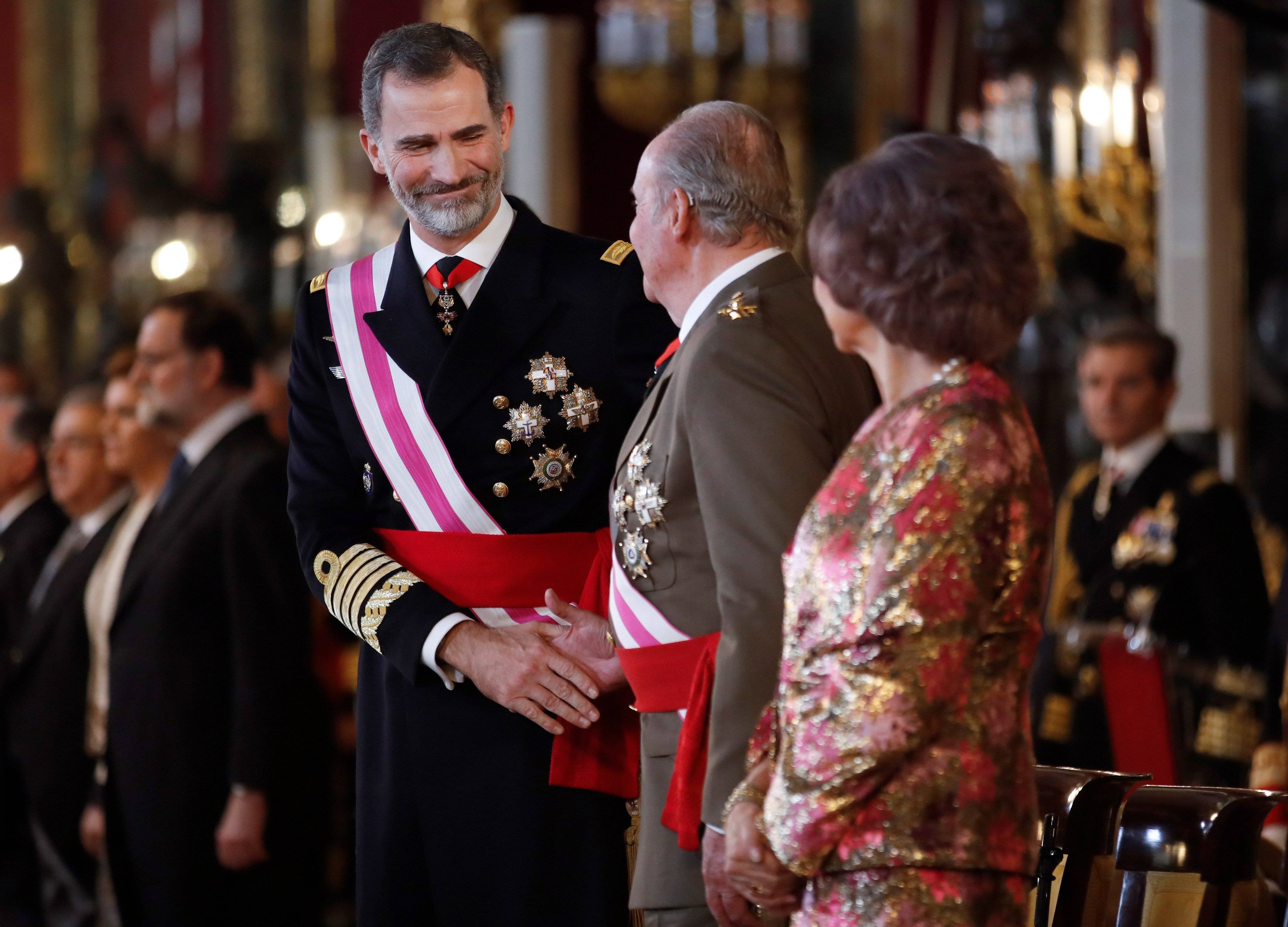Король Хуан Карлос и Королева София