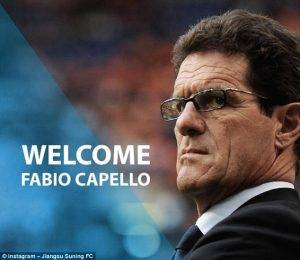 Rasmi: Fabio Capello Jurulatih Baru Jiangsu Suning FC, Dibantu Oleh Brocchi Dan Zambrotta