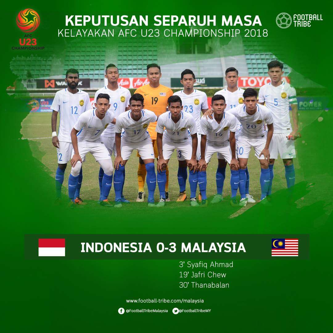 VIDEO : Sedutan perlawanan diantara Malaysia U22 vs Indonesia U22