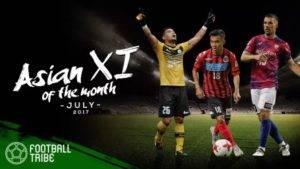 Asia Best XI Julai 2017 Versi Football Tribe