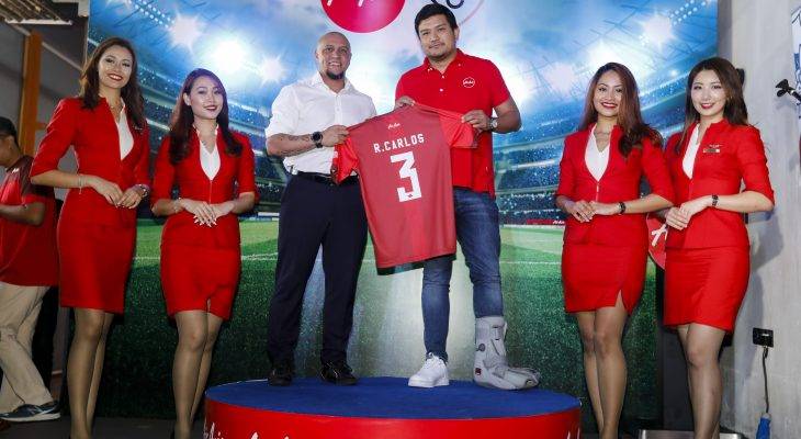 Roberto Carlos sah dilantik sebagai duta global terbaru AirAsia