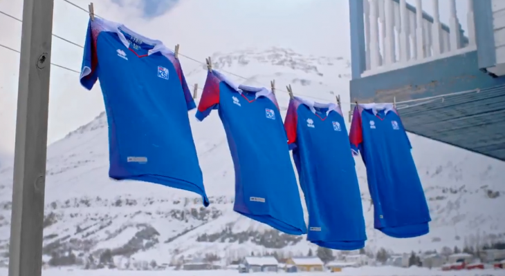 Iceland gunakan video menarik untuk lancar jersi Piala Dunia 2018