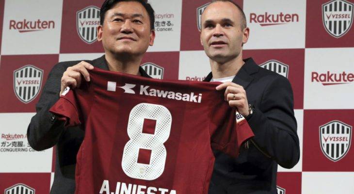 Iniesta beri sebab kenapa pilih sertai Vissel Kobe