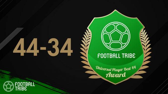 Football Tribe 44 Universal Player Awards: Tempat 44-34