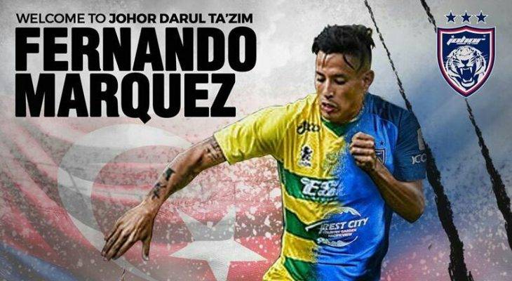 JDT umum kehadiran Fernando Marquez, cari seorang lagi pemain import