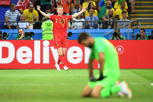 Analisis: Rembatan bak laser Kevin De Bruyne bantu Belgium hantar Brazil pulang