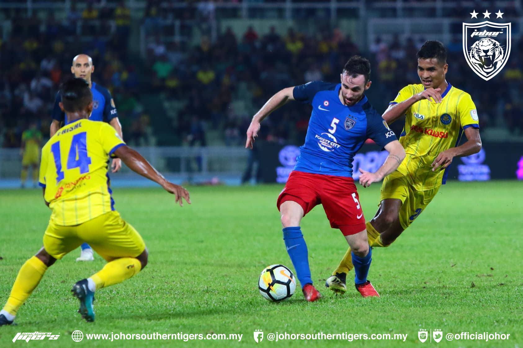 Johor DT 1-1 Pahang: Jaringan Lewat Safuwan Baharuddin Jadi Penyelamat ...