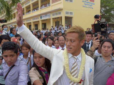 Disebabkan Keisuke Honda, hampir 40,000 tiket perlawanan Kemboja-Malaysia telah terjual