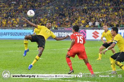 Piala AFF Suzuki 2018 : Harimau Malaya Baham Myanmar Tiga Gol Tanpa Balas