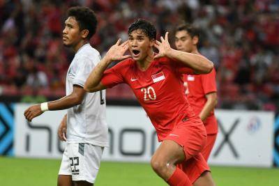 Piala AFF Suzuki 2018 : Singapura Pesta Gol