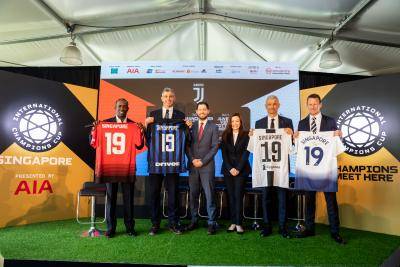 Mancheter United, Tottenham Hotspur, Juventus dan Inter bakal bersaing Piala Juara-Juara Antarabangsa Singapura 2019