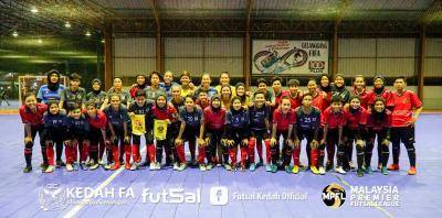 Futsal : Pasukan wanita Kedah FA belajar daripada pengalaman Perak FA