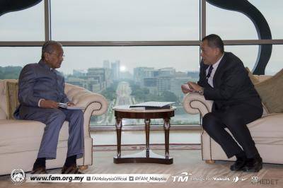 FAM adakan kunjungan hormat ke atas Perdana Menteri