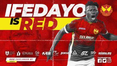 Ifedayo mahu jadi pemain penting buat Selangor