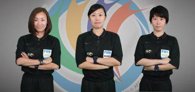 Tiga pengadil wanita cipta sejarah di peringkat dunia dan AFC