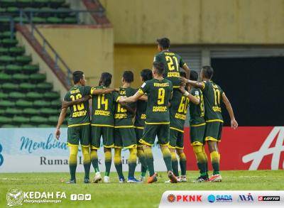 Liga Super : Kedah ‘berpeluh’ jinakkan PKNS FC